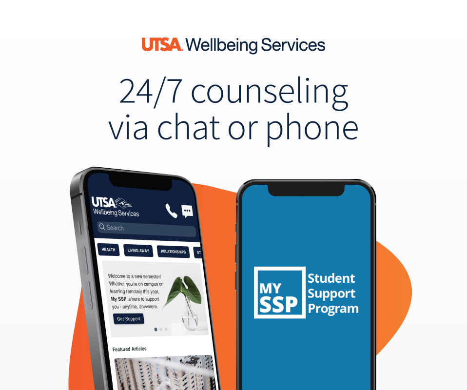 247 Assistance Wellbeing Services Utsa University Of Texas At San Antonio 